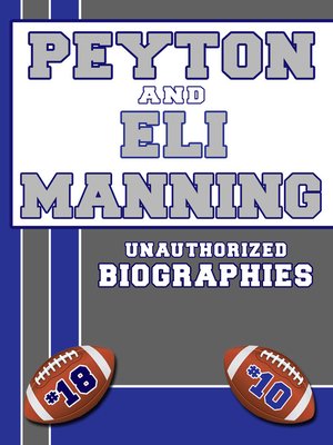 cover image of Peyton and Eli Manning